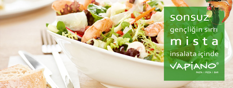 Vapiano Suadiyede Karides Salata